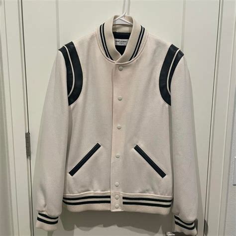 saint laurent varsity jacket fake